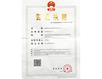 旭彩网腻子营业执照